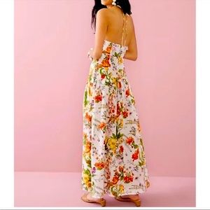 J. Crew Collection- Anguilla halter dress in Ratti® tropical floral